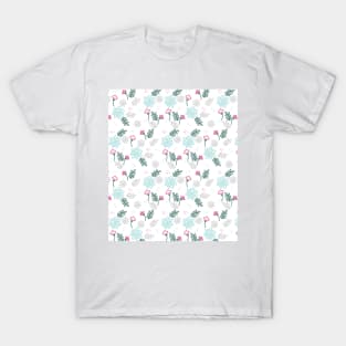 Light Colours Flowers Art T-Shirt